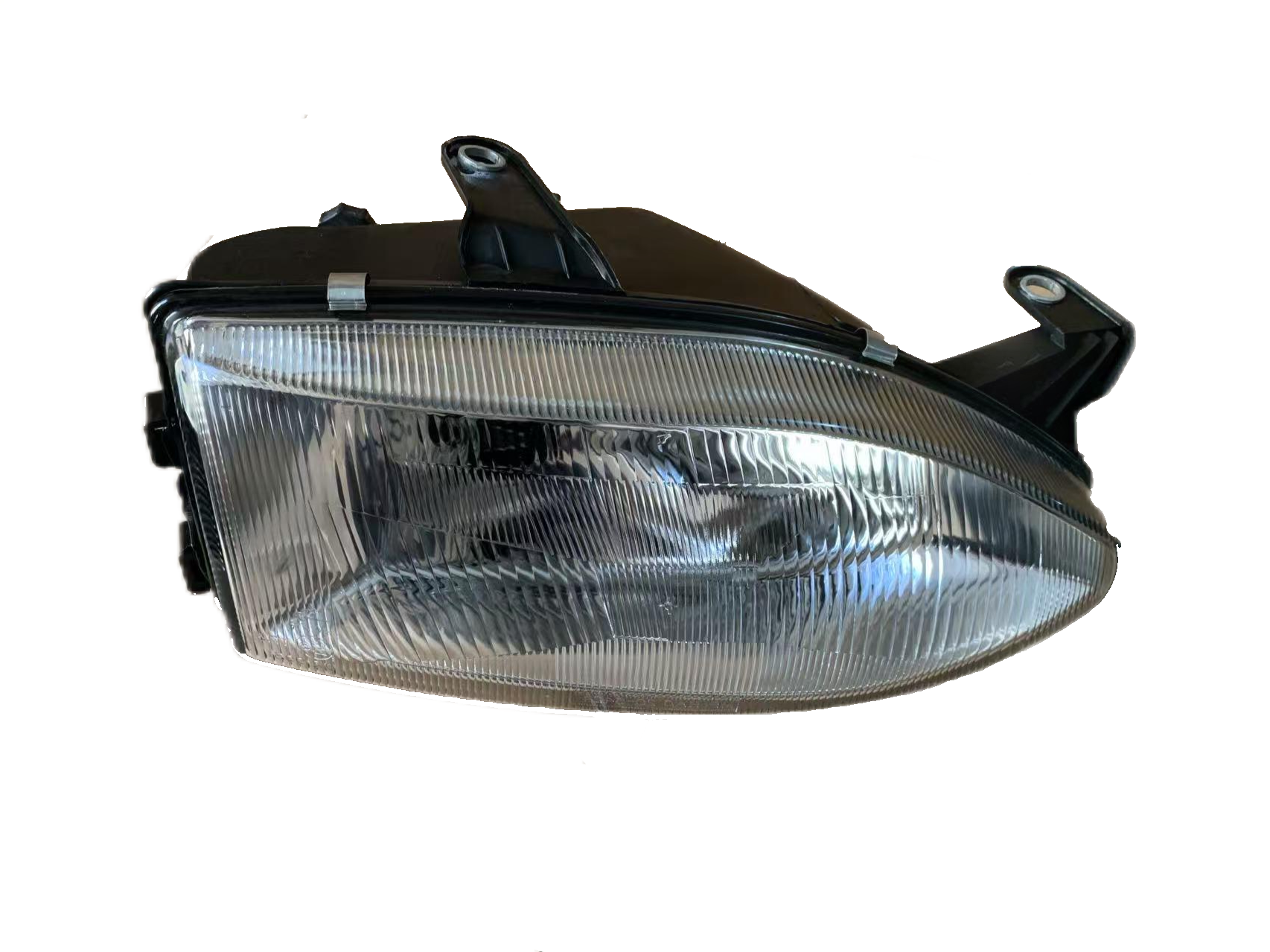 MG-01-146-S PALIO 5D 98-01 HEAD LAMP SINGOLE REFLECTOR GLASS STREAKED LENS